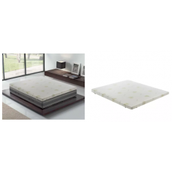 SURMATELAS CORRECTEUR DE RIGIDITÉ /REVÊTEMENT ALOE VERA / 7CM DE HAUT/180X200