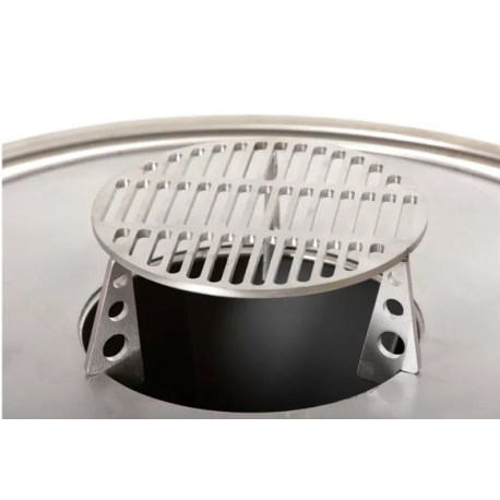 GRILLE INOX Ø28 POUR BRASERO MODELE Ø70