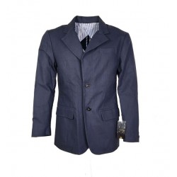 BLAZERS EN LIN CODE BLEU FONCÉ POUR HOMME