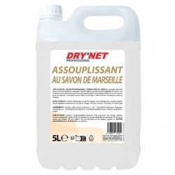 CARTON DE 2 PIECES ASSOUPLISSANT DRY'NET PROFESSIONNEL AU SAVON DE MARSEILLE 5 L