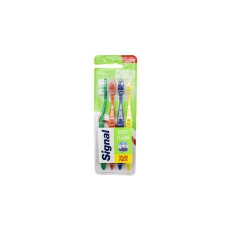 CARTON DE 24 PIECES SIGNAL BROSSE A DENT EASY CLEAN MEDIUM X4