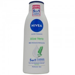 CARTON DE 12 PIECES CREME NIVEA LAIT CORPS ALOE VERA PEAU SECHE 400ML