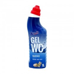 CARTON DE 12 PIECES GEL WC 1L MARIN