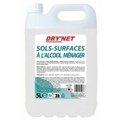 CARTON DE 2 PIECES NETTOYANT SOLS ET SURFACES PROFESSIONNEL 5L ALCOOL MENAGER