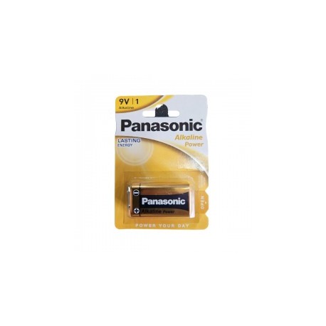 CARTON DE 60 PIECES PILES PANASONIC ALKALINE 9V 6LR61