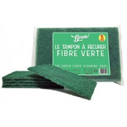 CARTON DE 20 PIECES TAMPONS A RECURER FIBRE VERTE X5