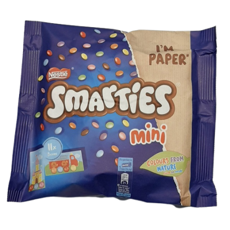 LOT DE 128  PIECES NESTLÉ SMARTIES MINI 158 GR