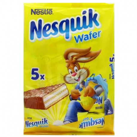 LOT DE 240 PIECES NESTLÉ NESQUIK GAUFRETTE PAQUET 95 GR