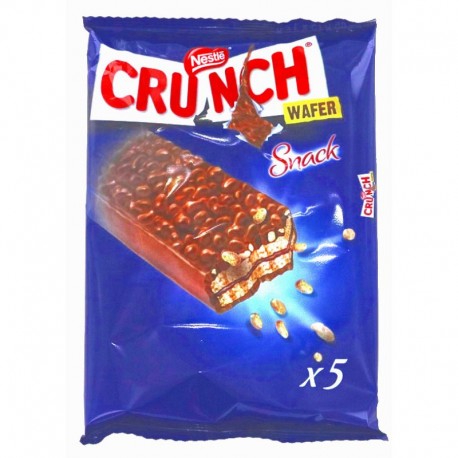 LOT DE 240 PIECES NESTLE CRUNCH WAFERS 5-85 GR