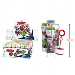 LOT DE 216 PIECES BULLES DE SAVON PM 60ml AVENGERS