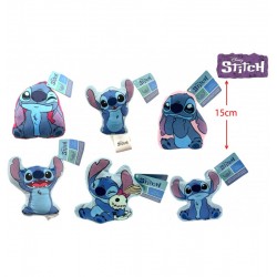 LOT DE 144  PIECES PELUCHE LILO ET STITCH 6 ASSORTIS TAILLE 1