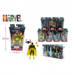 LOT DE 16 PIECES FIGURINE AVENGERS 7 ASSORTIS