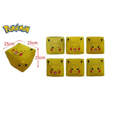 LOT DE 12 PIECES COUSSIN CUBE POKEMON