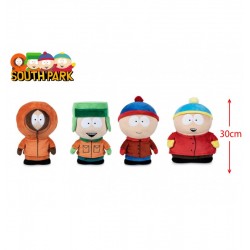 LOT DE 48 PIECES PELUCHE SOUTH PARK 4 ASSORTIS TAILLE 3